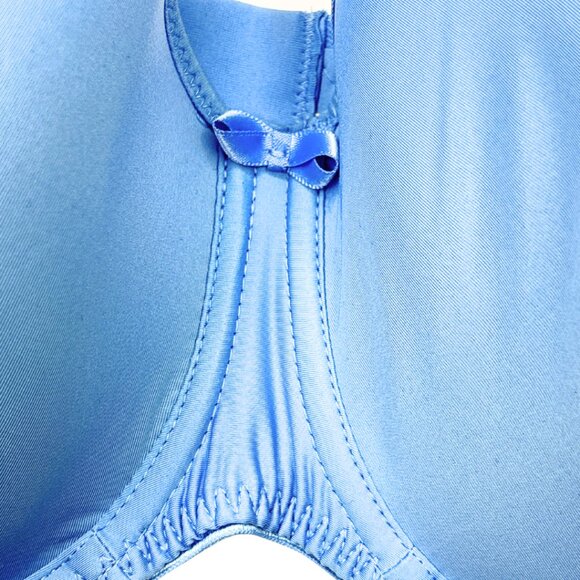 ⭐ NWT Fit Fully Yours Maxine Moulded Bra • Sky Blue • 36F ⭐ - Picture 2 of 7